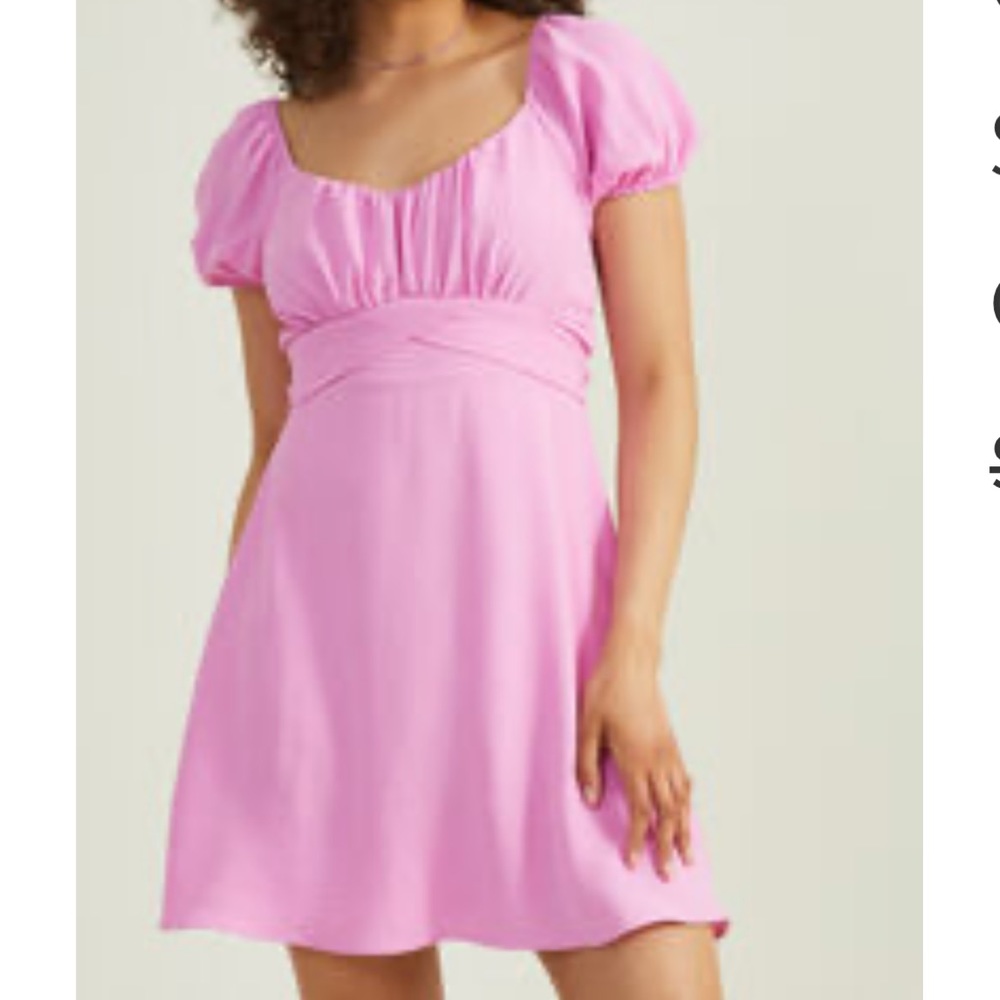Elsie puff sleeve dress